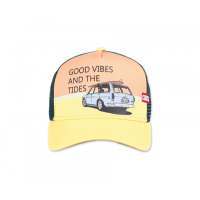 trucker cap vibes and tides sun