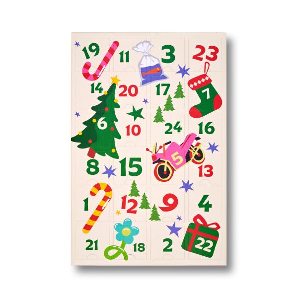 24-pack advent calendar gift box