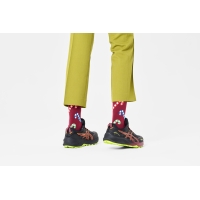 candy cane socks granate