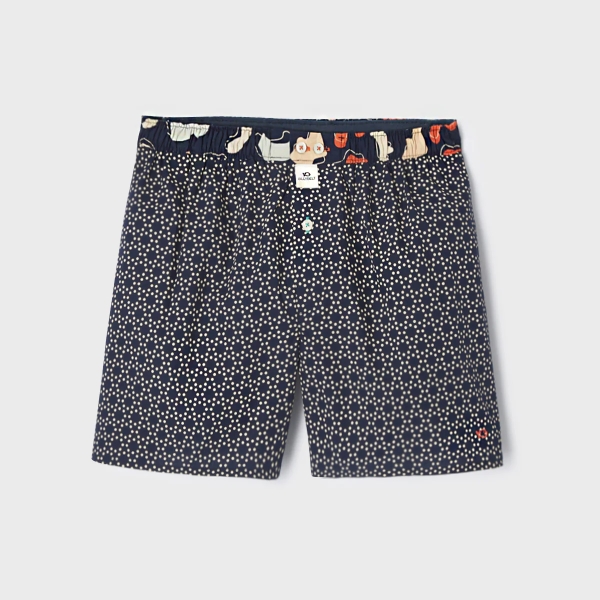 boxer short dots circle