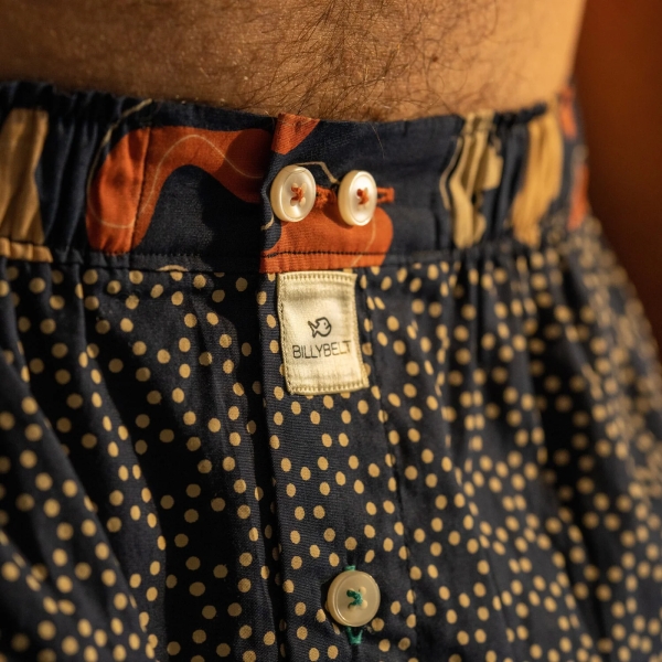 boxer short dots circle