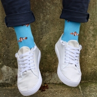 clown fish bamboo socks