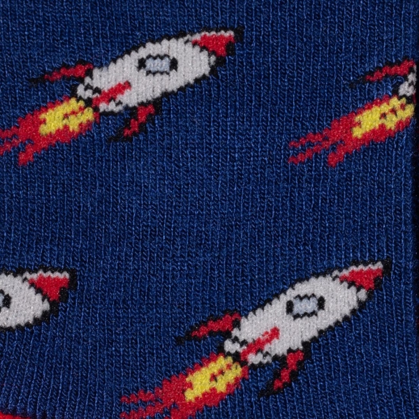 kids rocket bamboo socks