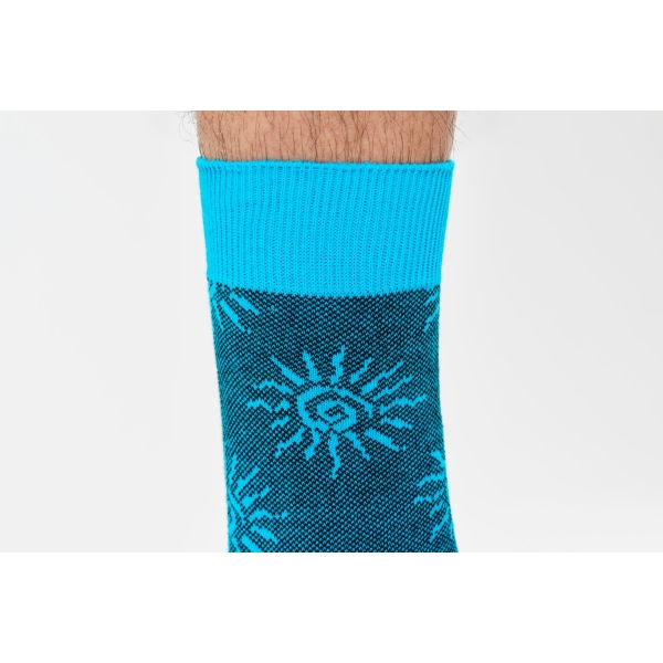 sun jacquard socks