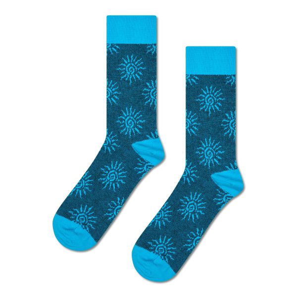 sun jacquard socks