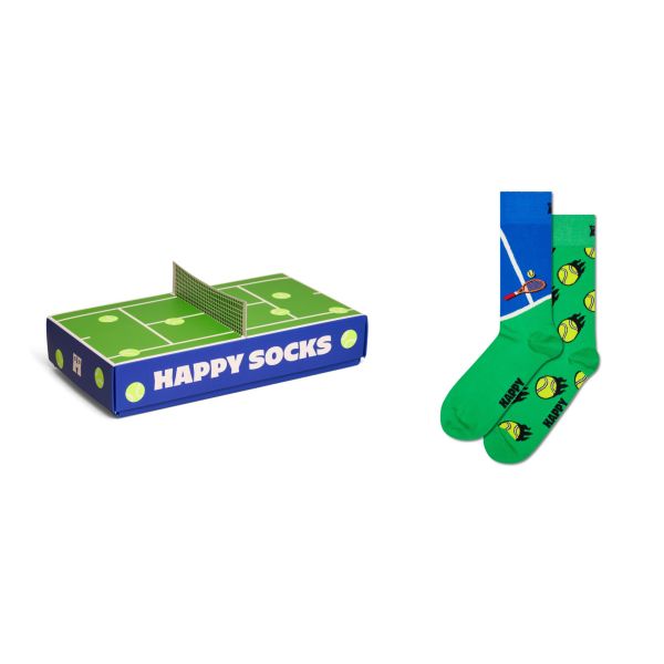 2-pack tennis socks gift box