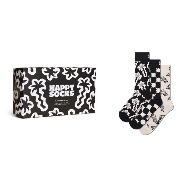 3-pack black and white gift box