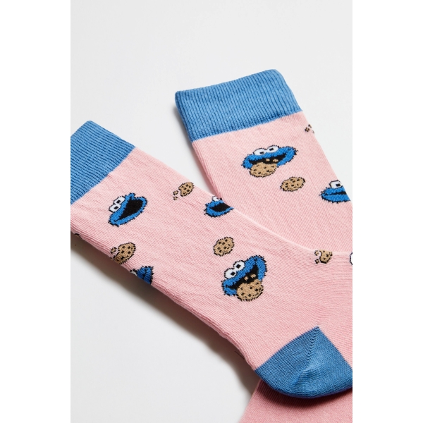 BeSesame Street Monster rosa